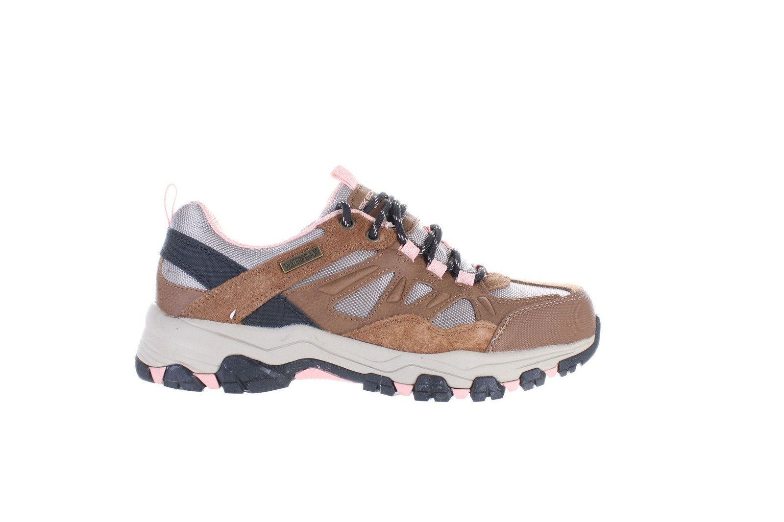 Skechers Womens West Highland Brown Hiking Shoes Size 8.5 2188442