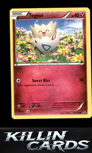 Togepi 43/108 Pokemon Common XY - Roaring Skies Card LP