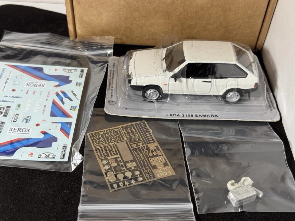 LADA 2108 SAMARA #59 S.ALYASOV-A.LEVITAN 1000 LAKES RALLY 1992 Transkit 1:43 - Immagine 2 di 2