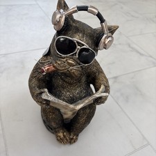 Loo time Leonardo bulldog francese versione grande 29 cm regalo ornamento bagno