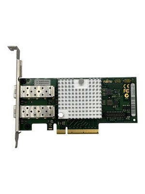 Fujitsu D2755-A11 Dual Port 10GbE SFP+ NIC Intel 82599 PCIe x8 Low Profile