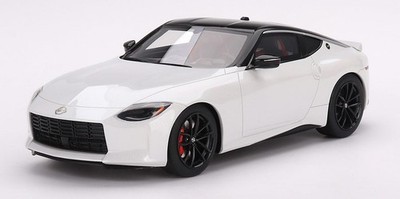 1:18 TrueScale Nissan Z Performance Everest White LHD 2023 Top Speed TS0391 Mode