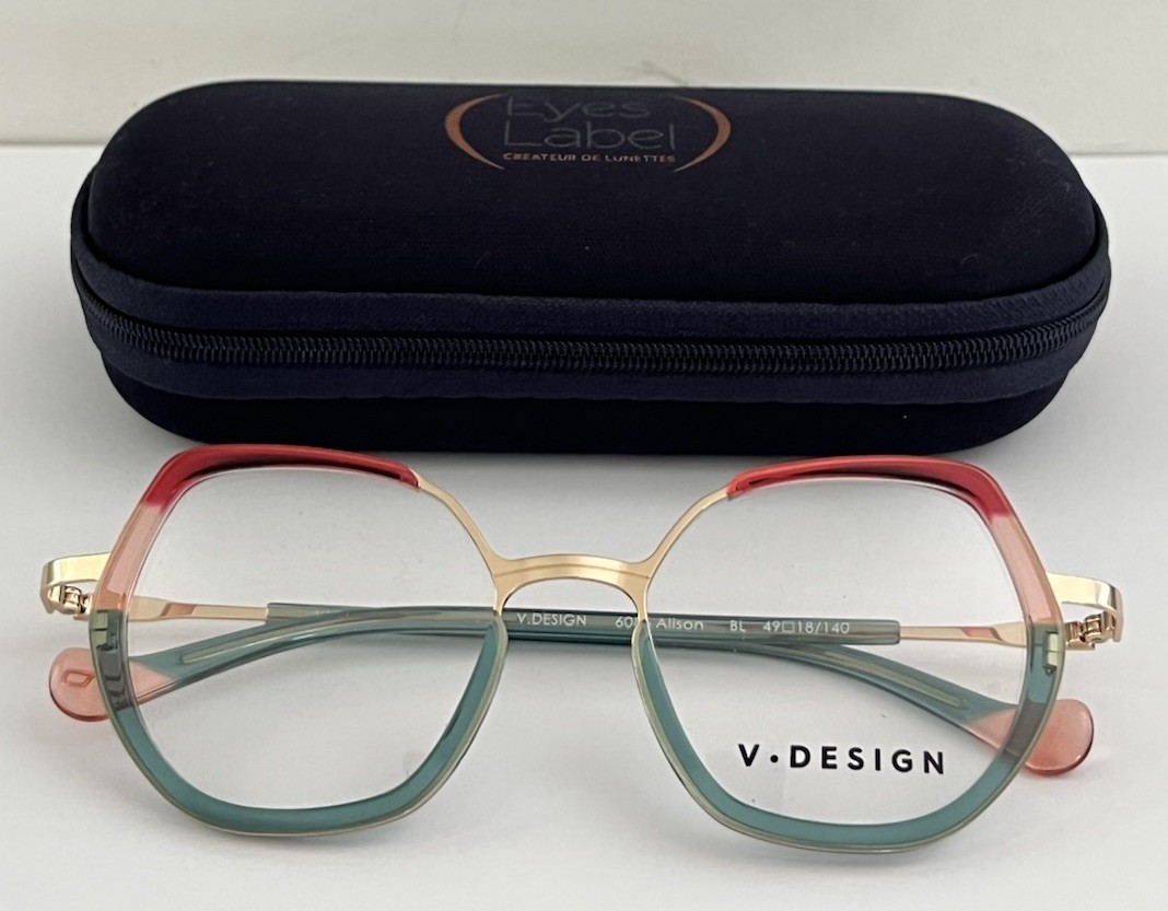 Lunette de vue V. Design Alison 6086 : excellence et raffinement pour femme