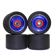 62mm Roller Skates Wheels Aluminum Alloy Speed Skate Wheels Wheels with Abec-...
