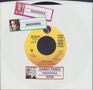 新品　マドンナ　HANKY PANKY　カナダ盤 オリジナル 12” レコード 新品 マドンナ HANKY PANKY カナダ盤 オリジナル 12” レコード 新品