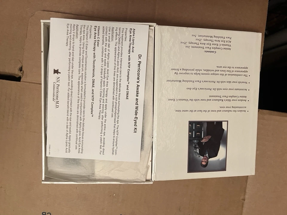 Dr. Perricone's Awake And Wide-Eyed Kit 4 штуки система для лица и глаз - Изображение 2 из 4