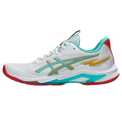 Asics NETBURNER BALLISTIC FF 4 Low Top Training Shoes Women's White New Size