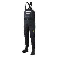 Mazume Boot Foot Waders Black L MZBF-458-02