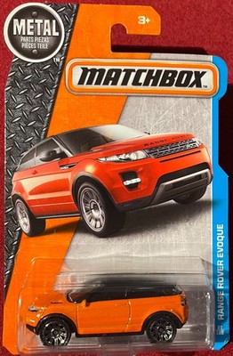 MATCHBOX RANGE ROVER EVOQUE ORANGE 27/125. SEE COMBINED OFFERS!