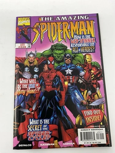 The Amazing Spider-Man #439 1998 Marvel Comics NM UNREAD!