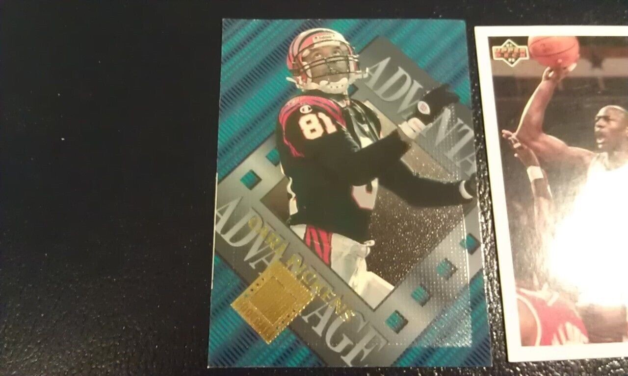 Carl Pickens Cincinnati Bengals 1996 Edge Rookies Advantage OVERSIZE RARE