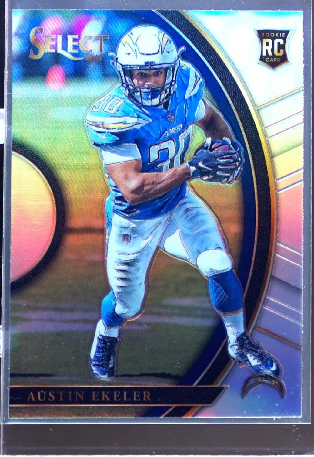 2017 Select Austin Ekeler Silver RC #84 Chargers