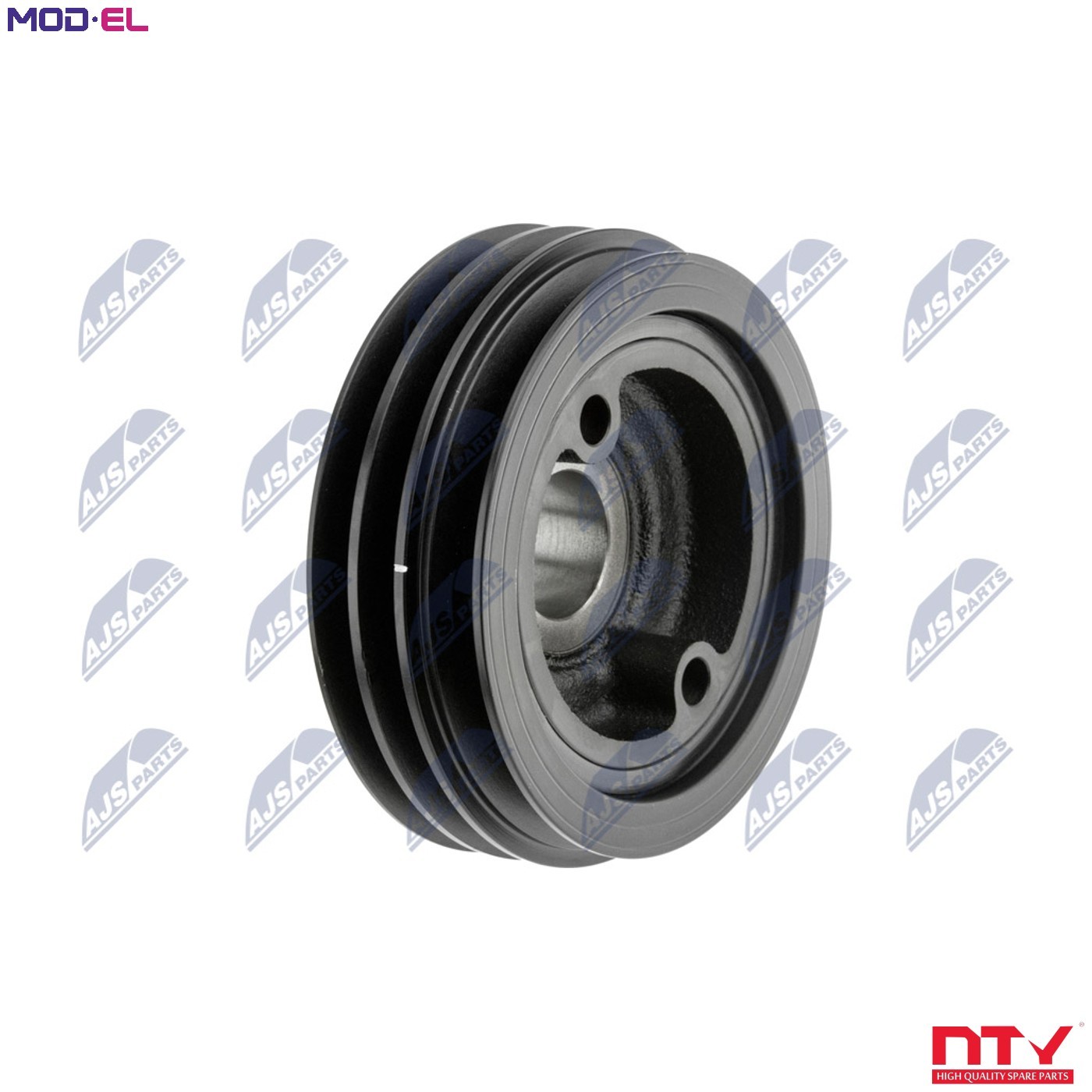 BELT PULLEY CRANKSHAFT RKP-MS-035 FOR MITSUBISHI 4M40-T 2.8L 4cyl PAJERO II