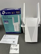 TP-Link AX1800 WiFi 6 Range Extender Internet Booster RE615X 