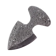 CUSTOM MADE HAND FORGED DAMASCUS STEEL BLADE BLANK HUNTING THROWING KNIFE 2938