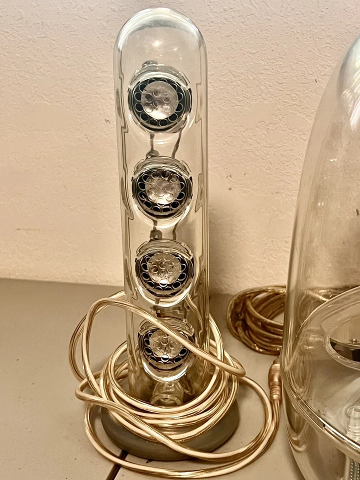 Altavoces USB para computadora Harmon Kardon Soundsticks con adaptador de aire acondicionado OEM - Probados - Foto 4 de 4