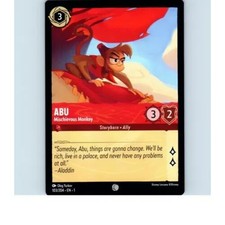Abu Mischievous Monkey 103/204 Disney Lorcana Trading Card Single