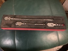 Snap-On Tools USA New 1/4" Drive Flex Head Ratchet Pro-Fi Red Foam Set 103RT02FR