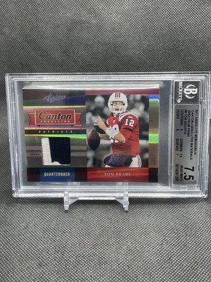 2011 Panini Absolute Memorabilia Canton Absolutes /5 Tom Brady #9 Patriots