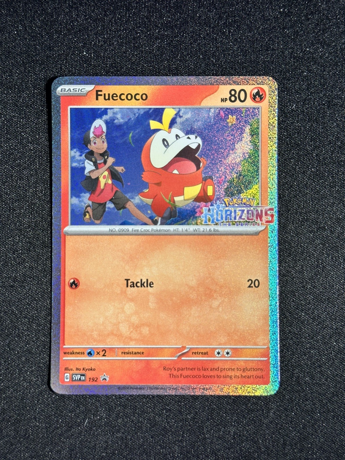 Fuecoco Horizons: Scarlet & Violet Black Star Promo Holo - Pokémon TCG - NM