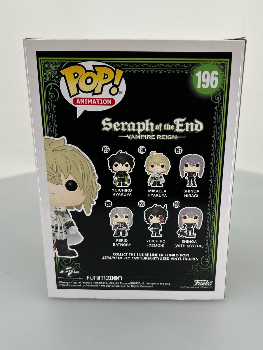 Funko POP! Animation Anime Seraph of the End Mikaela Hyakuya