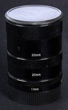 Generic 3pcs Macro Extension Tube Set for the universal M-42 Screw Mount Cameras