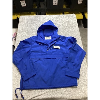Alpine Design Mens AD 1962 Anorak Jacket Blue Infusion ADM24709 Large NWT
