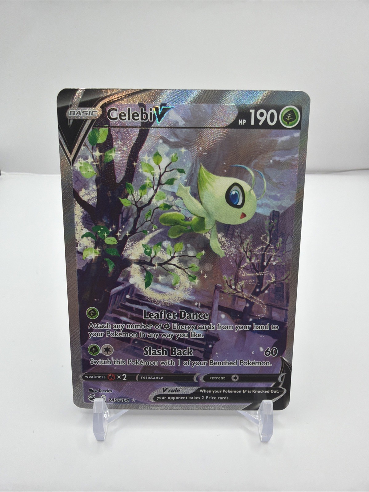 do pokemon cards lose value Carte Pokmon  Celebi V 130/S-P Promo Stamp  Indonsien