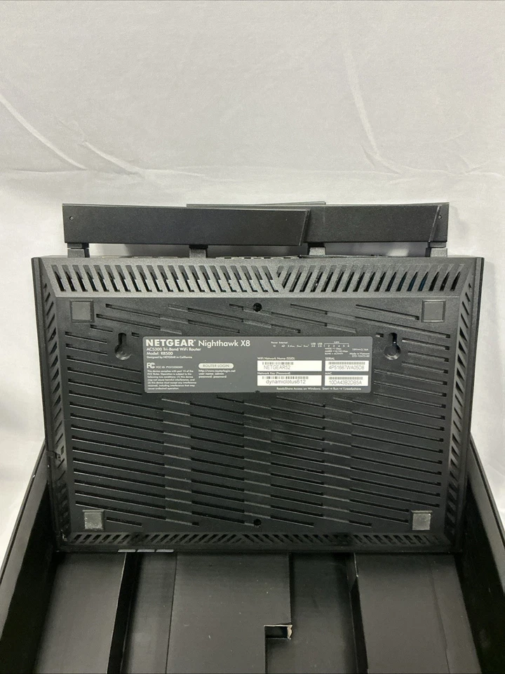 NETGEAR Nighthawk X8 AC5300 Smart WiFi Router No Cable Line - Image 4 of 4