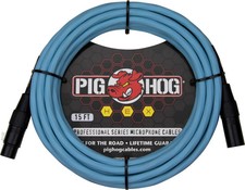 PIG HOG HEX MIC CABLE 15'