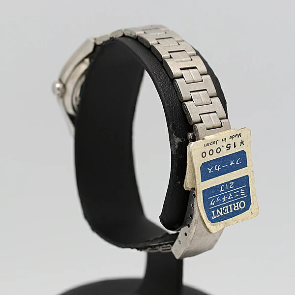 Dead  grade Orient Minumatic silver dial manual w… - image 3