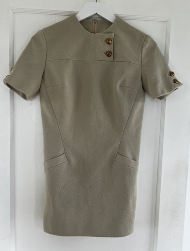 TWA Vtg. 1970's Valentino Flight Attendant Uniform Tunic Top