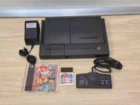 NEC PC Engine DUO Console PI-TG8 + Controller + AC Adapter Working No AV Cable