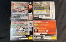 Unopened ■Sega Saturn■Software 4-piece set Megumi Okina/Gundam Gillen's