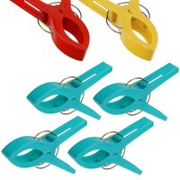Strandtuchklammern Handtuchklammern Clips Klammern FüR Sonnenliegen 4 Stk.