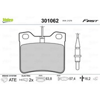Valeo BremsbeläGe Hinten FüR Mercedes-Benz Vito Kasten V-Klasse Peugeot