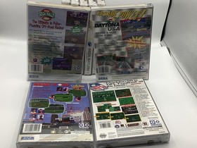 (9) Sega Saturn CIB Dark Savior Hydlide Command Conquer Tomb Raider Alone Dark