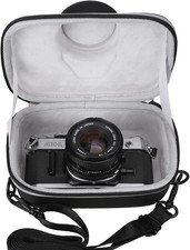Case Compatible with Canon AE-1 35Mm SLR Camera, Portable Hard Storage