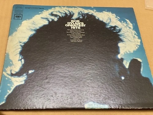 Bob Dylan Greatest Hits LP Record w/ Poster 1st Issue Stereo Columbia 1967 Clean