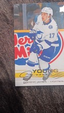 Upper Deck 2025-26 Series 2 Young Guns Rookie Dominic James Lightning #485