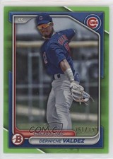 2024 Bowman Prospects Neon Green Border 361/399 Derniche Valdez #BP-7 g6p