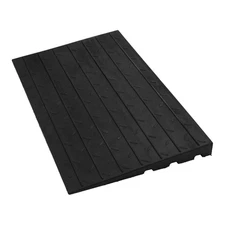 2.5" Rise Rubber Threshold Ramp 42" L x 24" W for Wheelchair Mobility Scooter