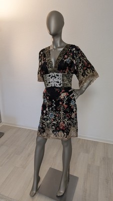 Roberto Cavalli Minikleid Seide Kleid Größe 38