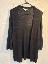 3 open-knit cardigans from the Terra Sky brand, all three for 15.