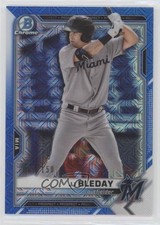2021 Bowman Chrome Prospects Mega Box Blue Mojo Refractor /150 JJ Bleday g4i