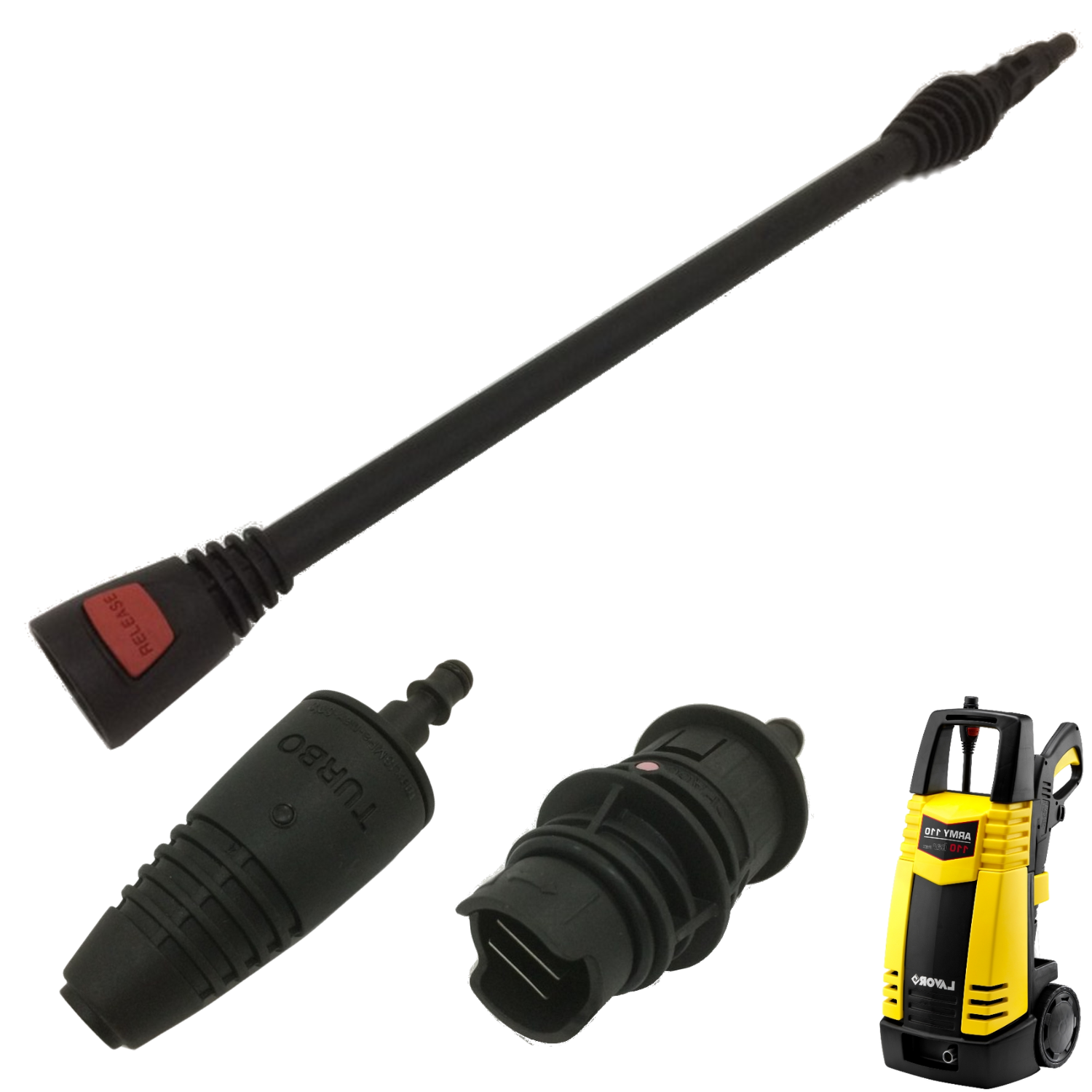 LAVOR LANCIA + 2 TESTINE IDROPULITRICE