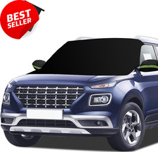 Windshield Snow Ice Cover 600D Oxford Magnetic Waterproof Fit Cars SUVs Trucks