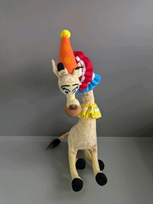 Plüschtier Melman Giraffe Madagascar 3 ; Marke Joy Toy AG; Zustand sehr gut;