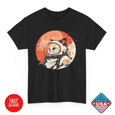 Japanese Cat Inspired T-Shirt Space Cats Lovers Japanese Style Women Men T-Shirt