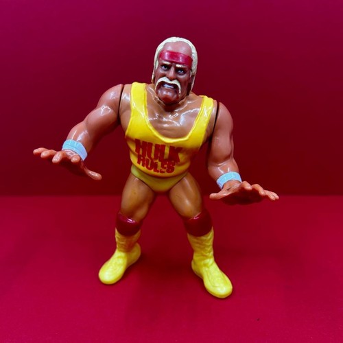 Vintage Hasbro WWF Hulk Hogan Series 1 Wrestlers W...